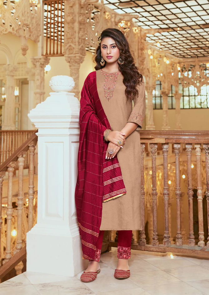 KAASBEE Shanvi 1 Chinon Function Wear Wholesale Designer Salwar Suits Catlog